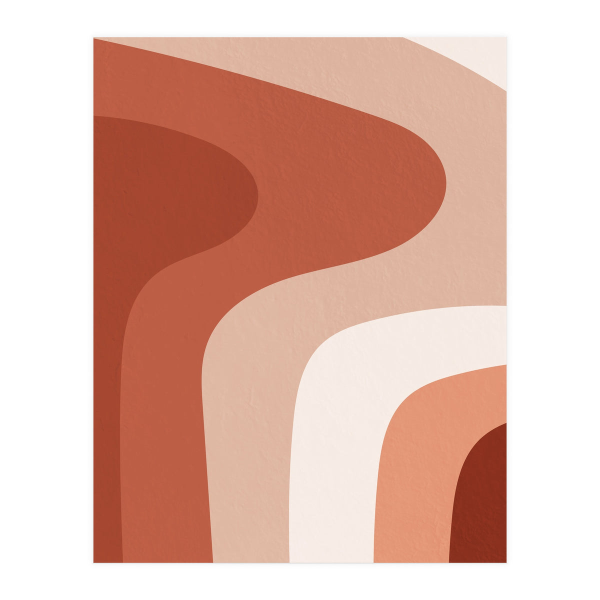 Colorful Retro Waves (Print Only)