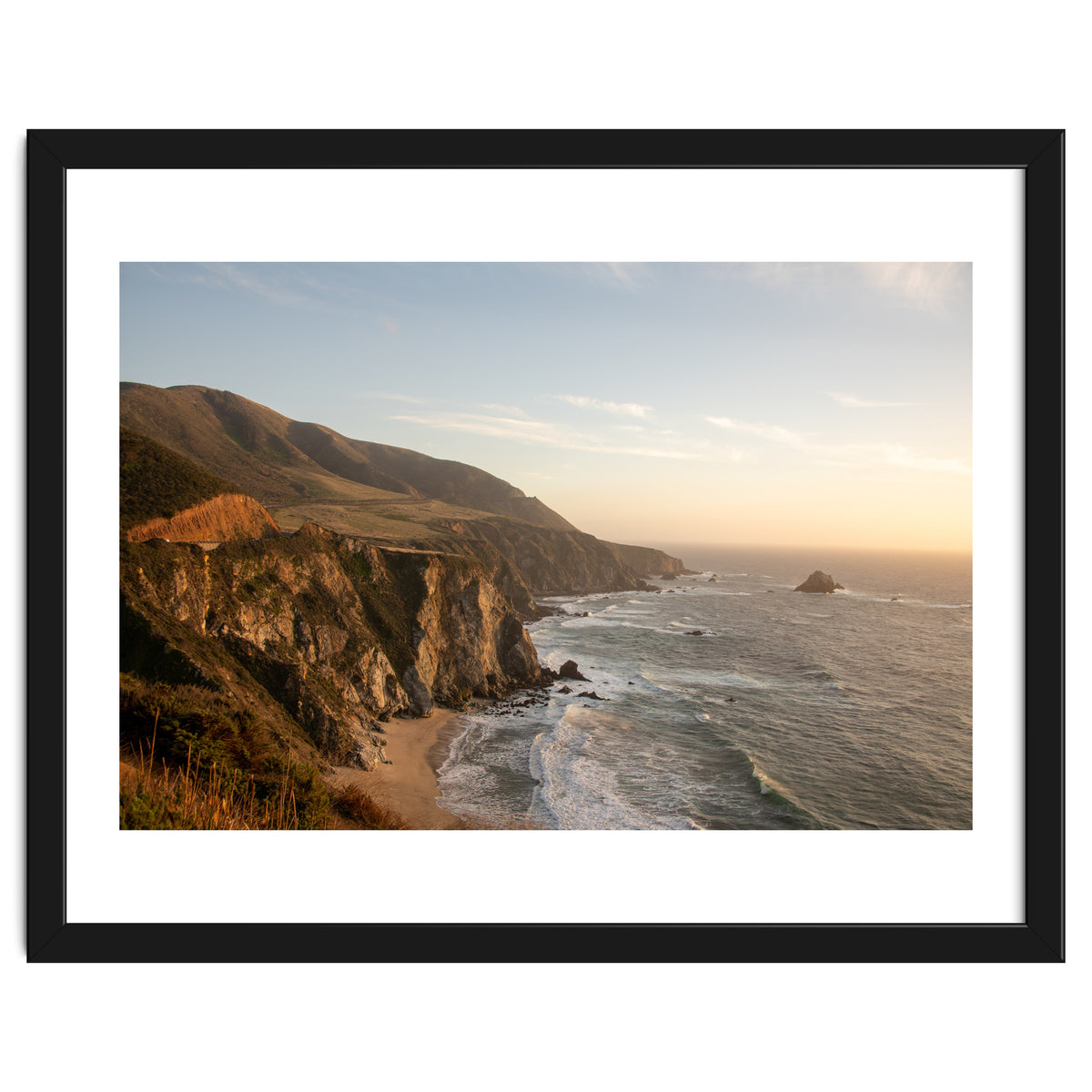 Big Sur Coastline Sunset