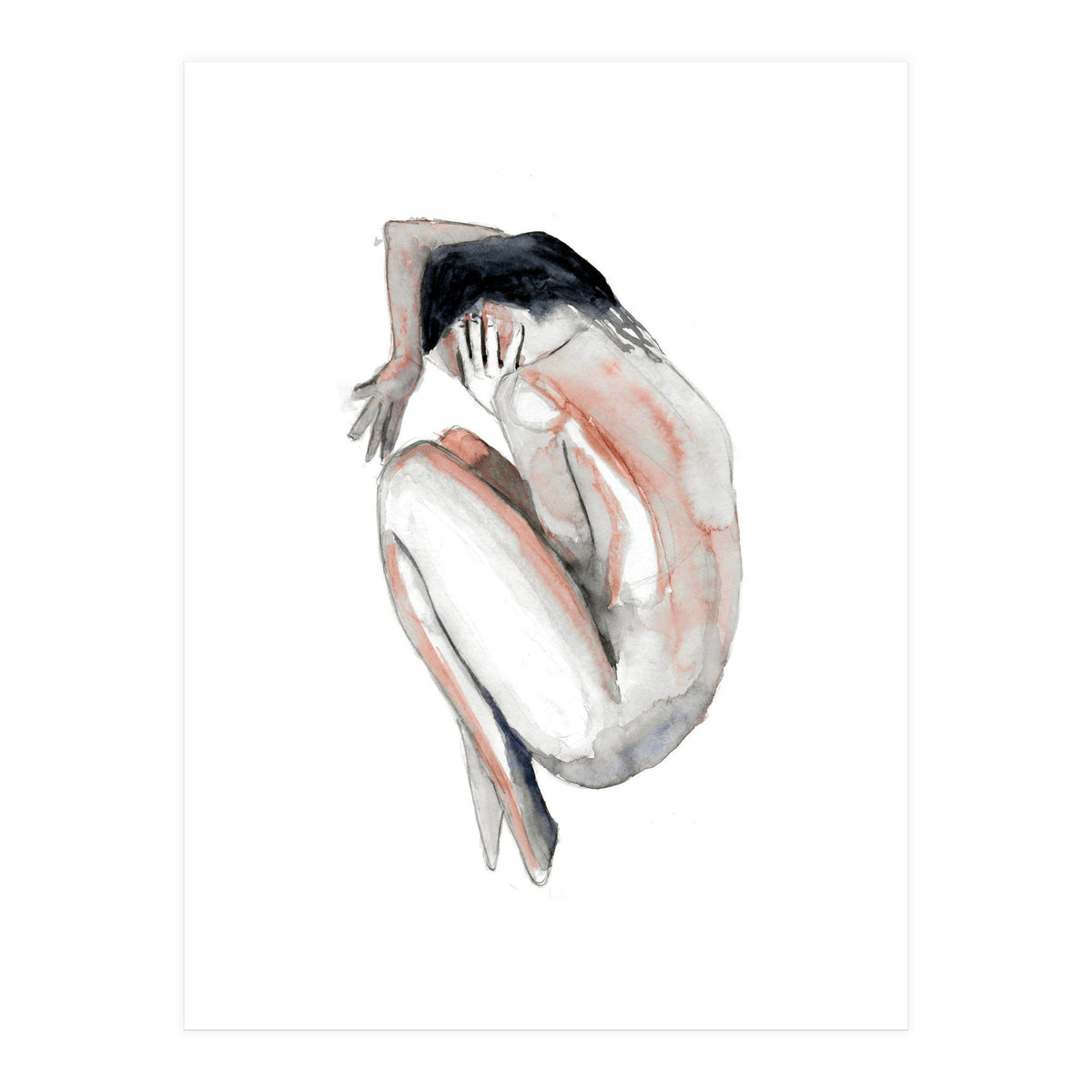 Untitled #21 - Woman hiding her face (Print Only)