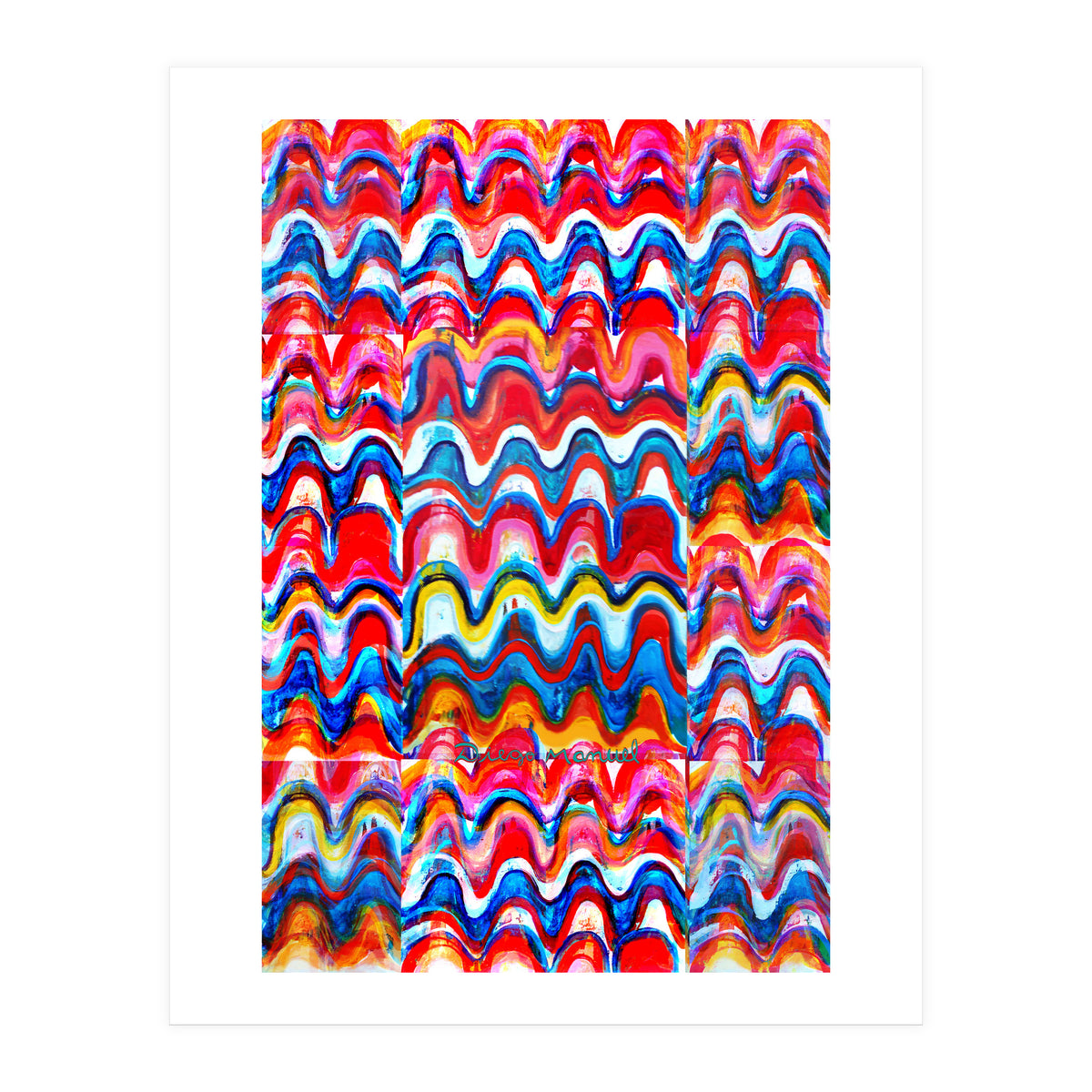 Pop abstract color full (Print Only)