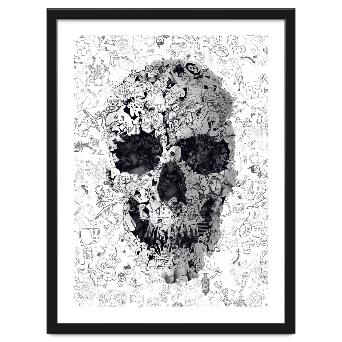 Doodle Skull