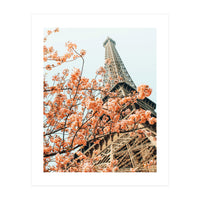 Paris in Spring | Travel Photography Eifel Tower | Wonder Building Architecture Love (Print Only)