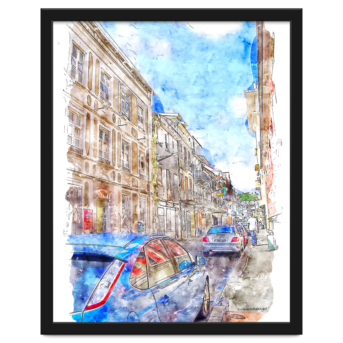 Street of Fort-de-France