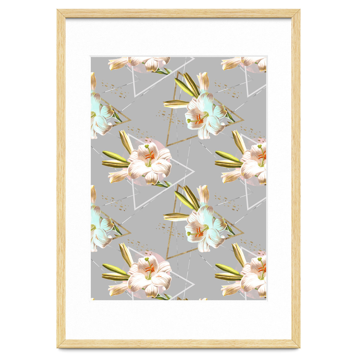 Botanical blooming with geometric 02