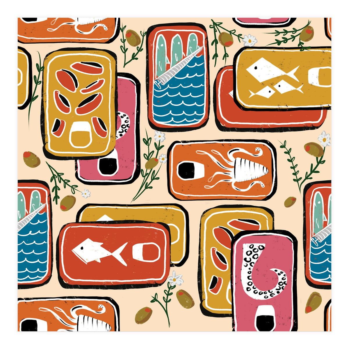 Canned Goods Pearl (Print Only)