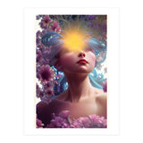 Vicky's Head In The Floral Clouds (Print Only) thumbnail