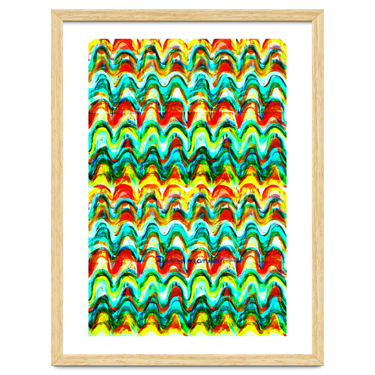 Pop abstract color full