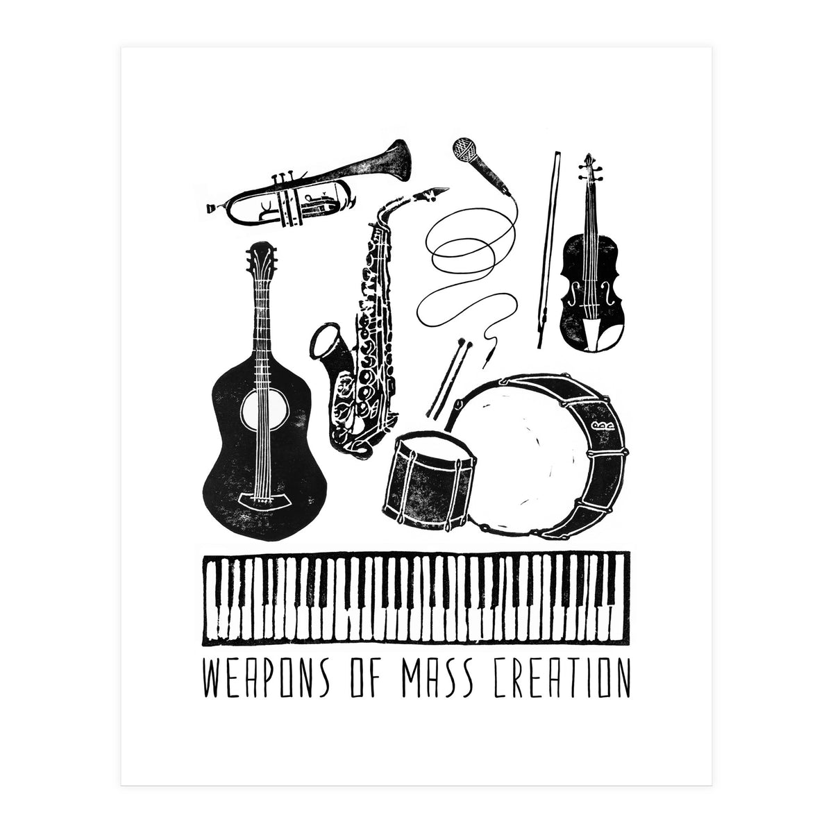 Weapons Of Mass Creation - Music (Print Only)