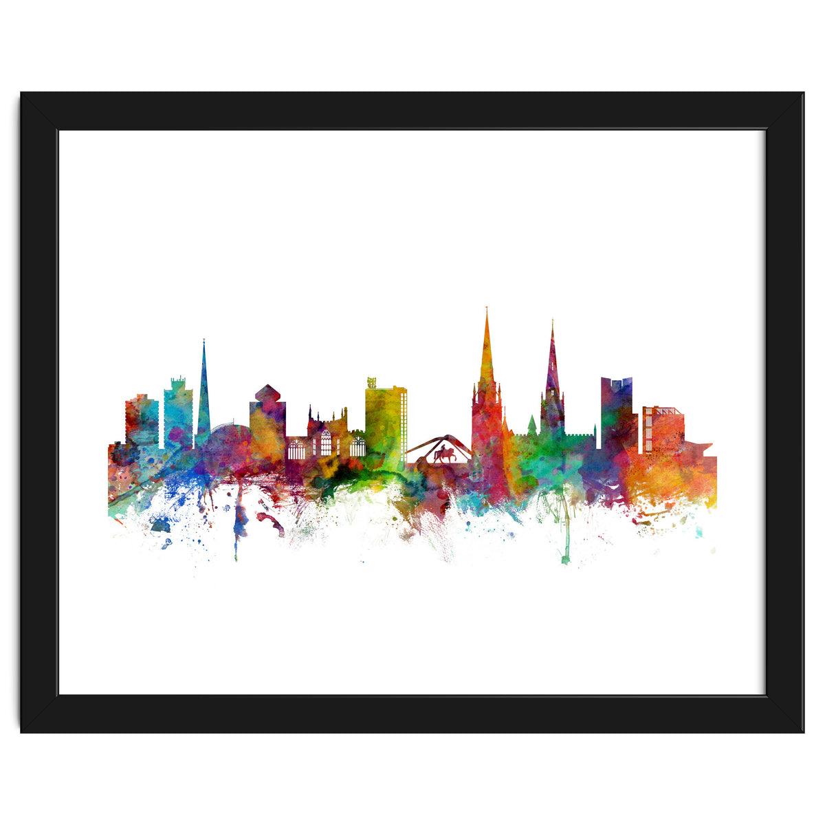 Coventry England Skyline