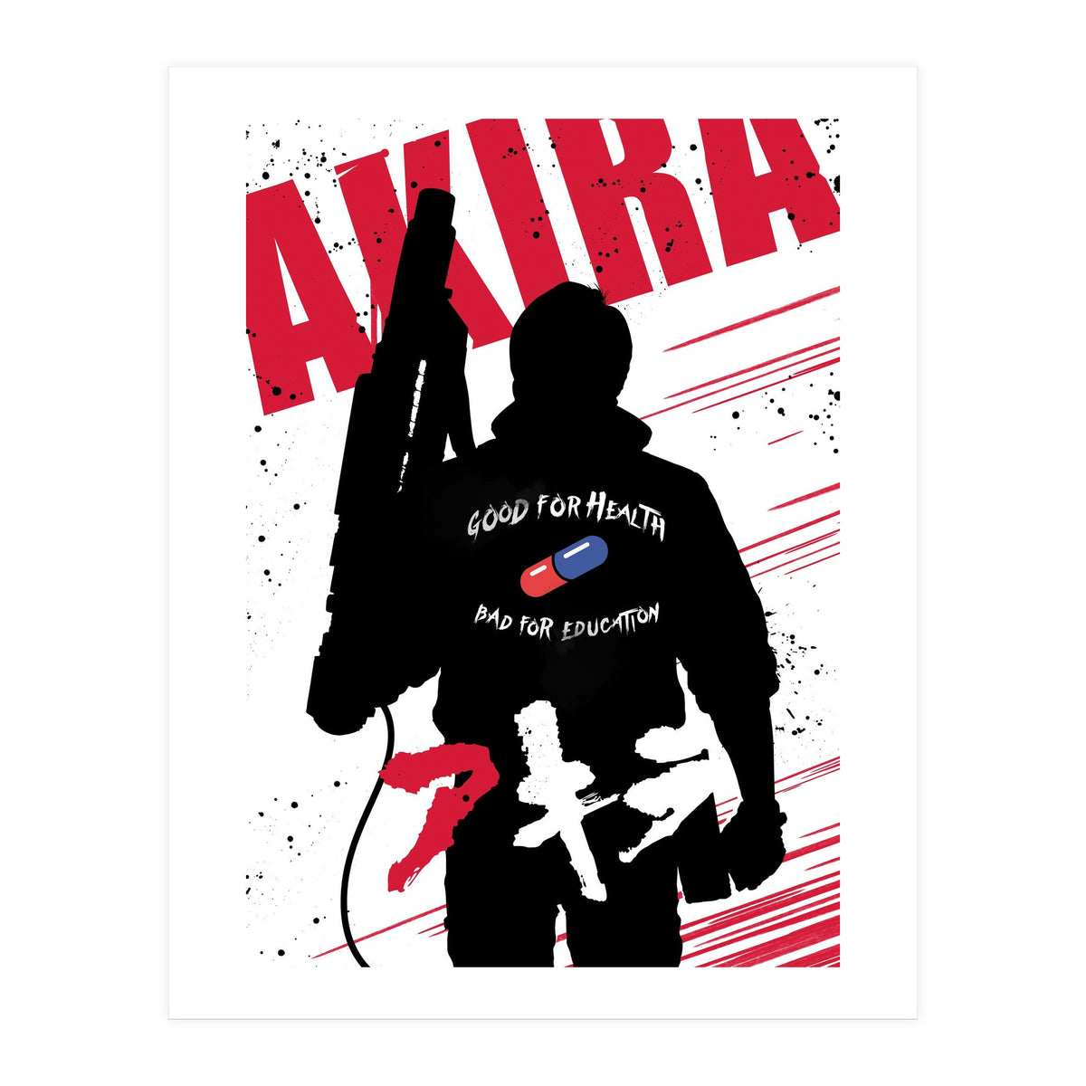Akira movie poster (Print Only)