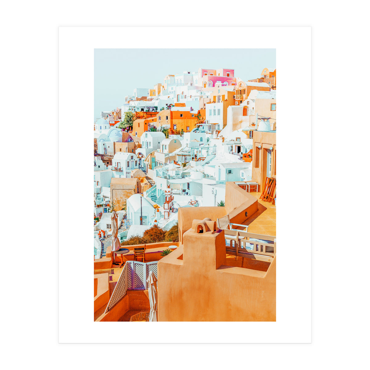 Santorini Vacay (Print Only)