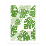 Linocut Monstera  (Print Only) thumbnail