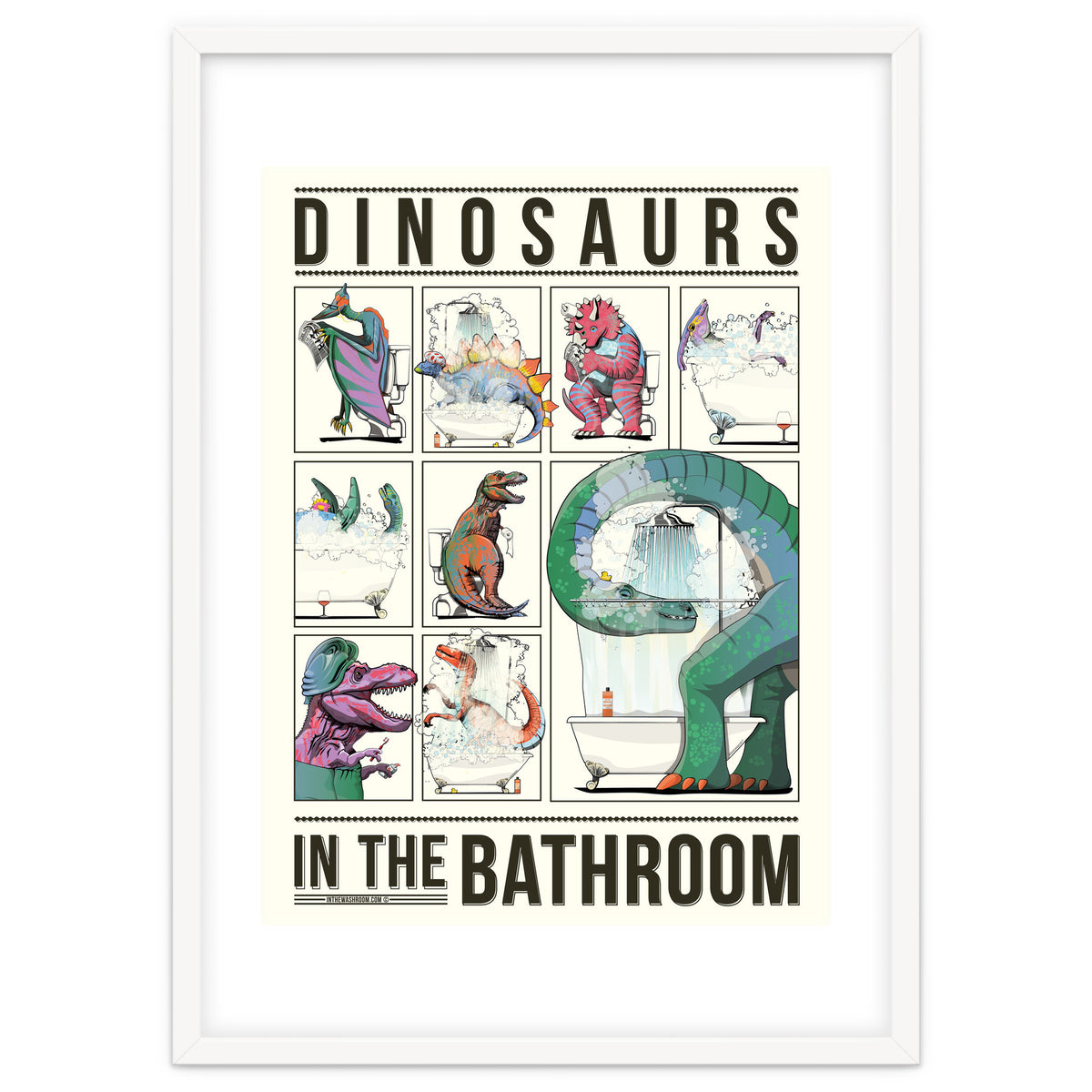 Dinosaurs in the Bathroom, Funny Toilet Humour