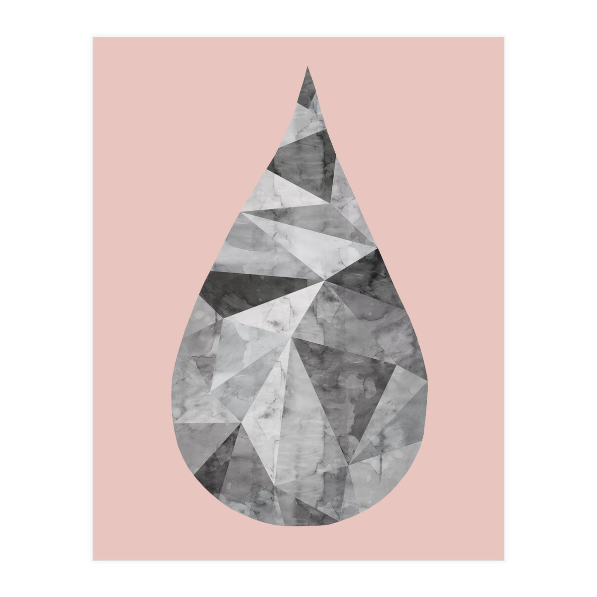 Geometric Rock V (Print Only)