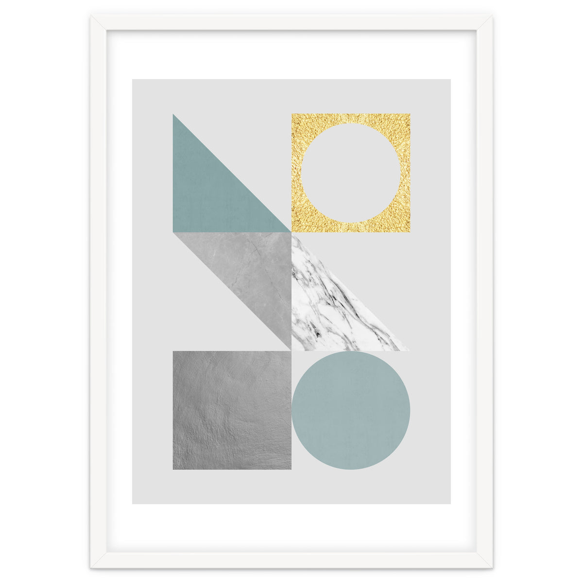 Marble and gold VIII