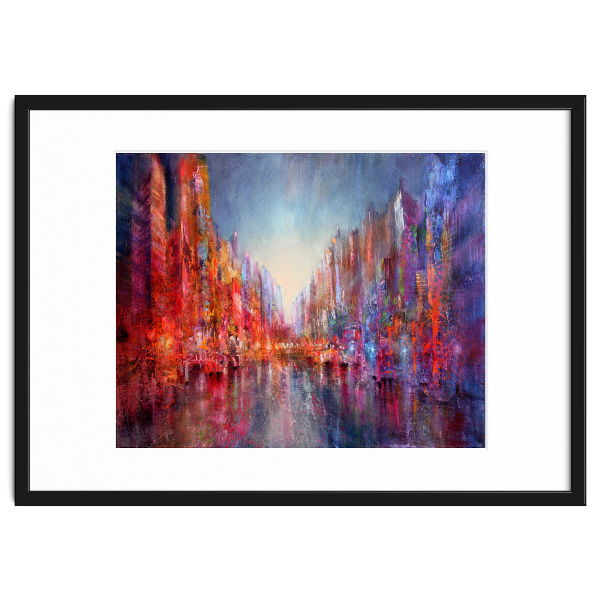 Stadt Am Fluss  - city on the riverside