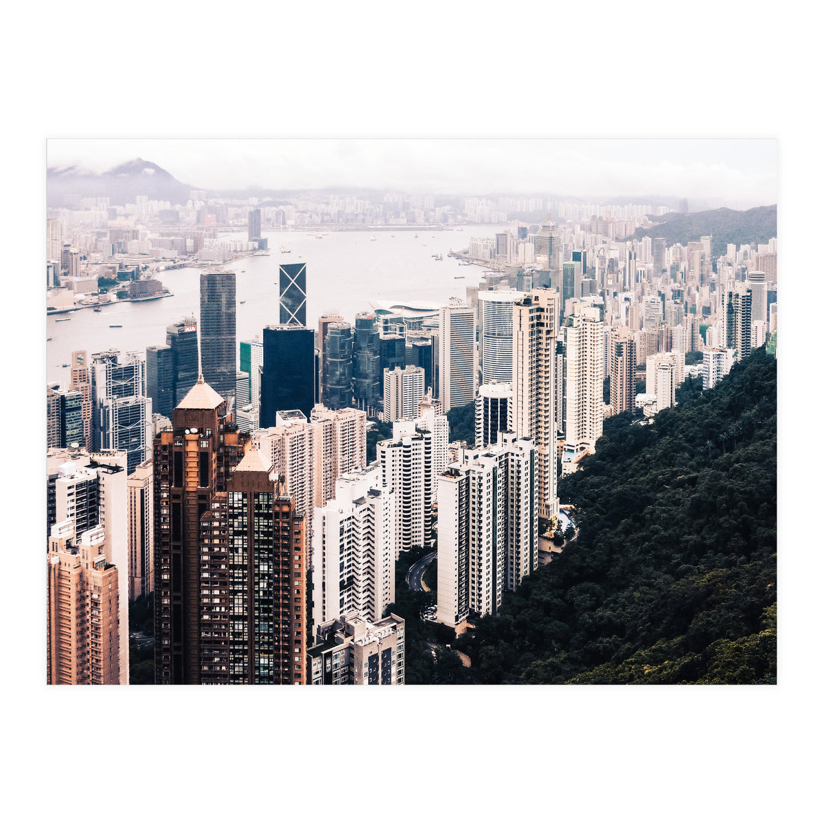 Hong Kong Sunset I (Print Only)