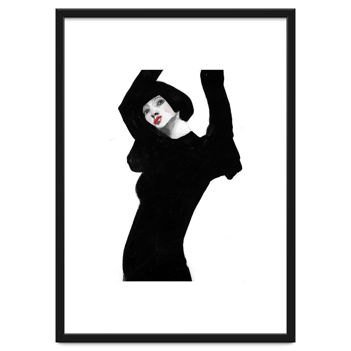 Untitled #11 - Woman in black