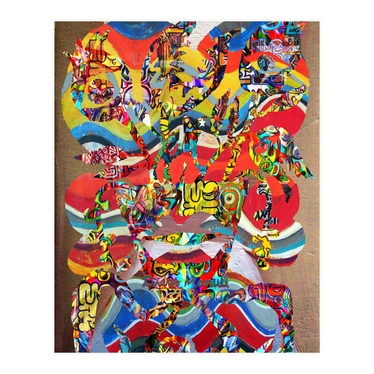 Pop Abstract Escena 2023 20 (Print Only)