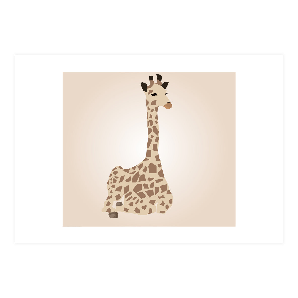 Giraffe Art (Print Only)
