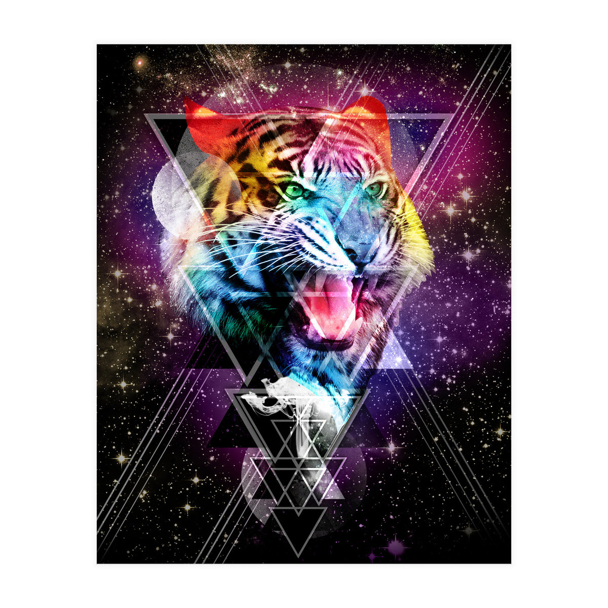 Cosmic Tiger  (Print Only)
