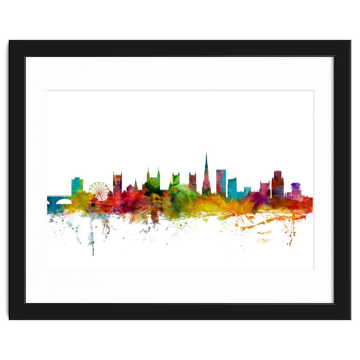 Bristol England Skyline