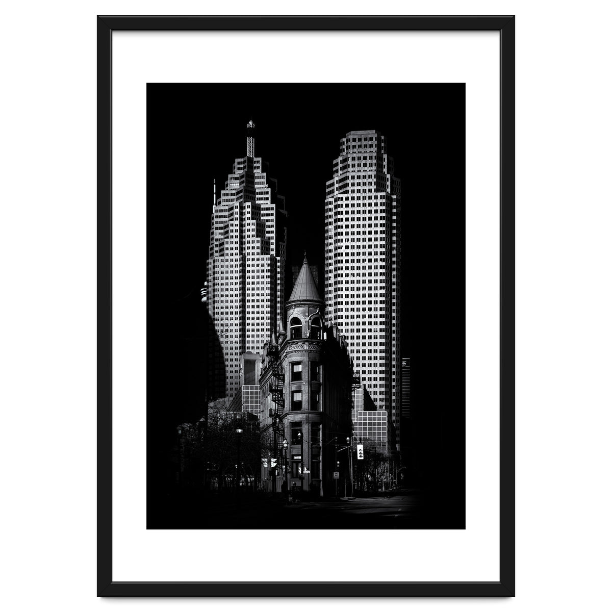 Gooderham Flatiron Building And Toronto Downtown No 2