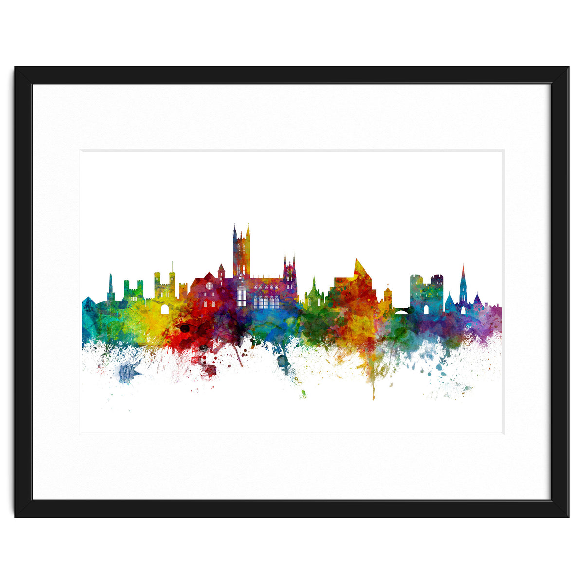 Canterbury England Skyline