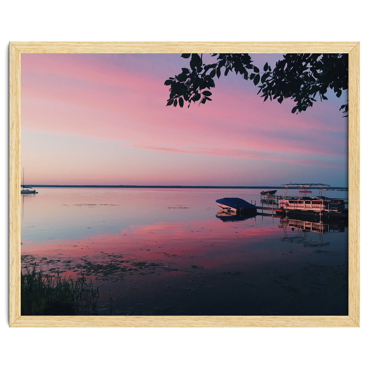 Magic hour on the lake