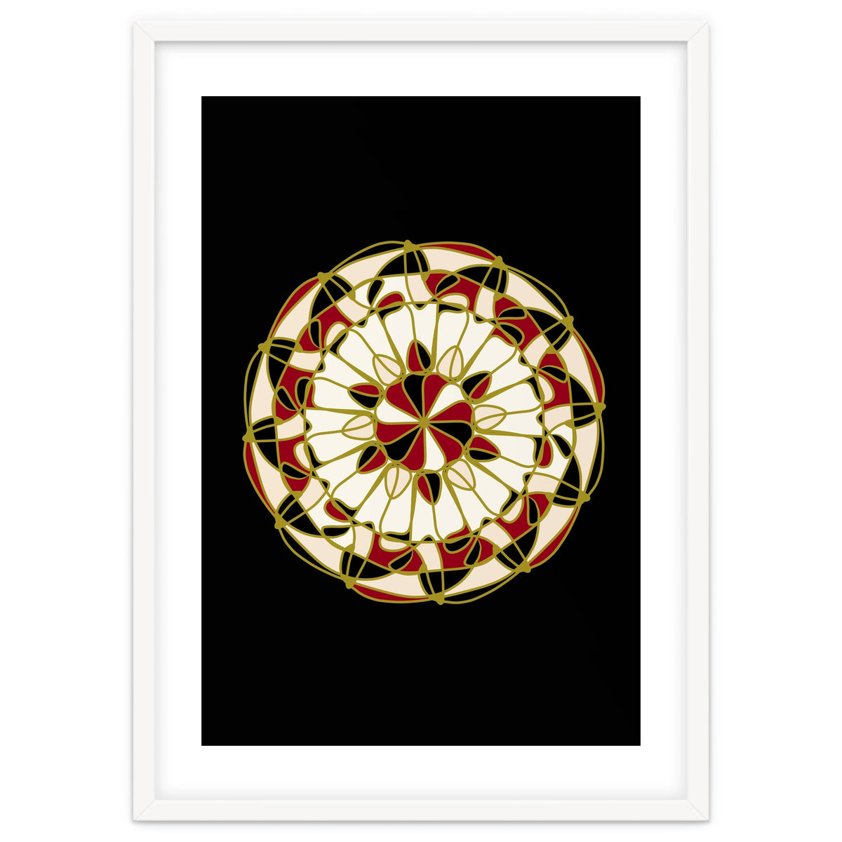 Multicolored Mandala