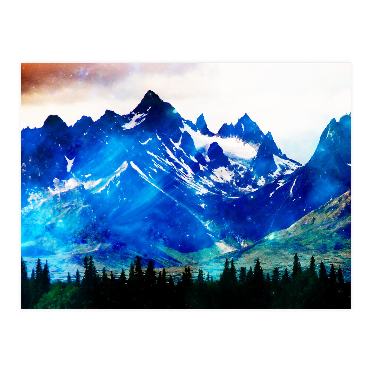 Galaxy Mountain V2 (Print Only)