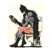Batman on the Toilet (Print Only)