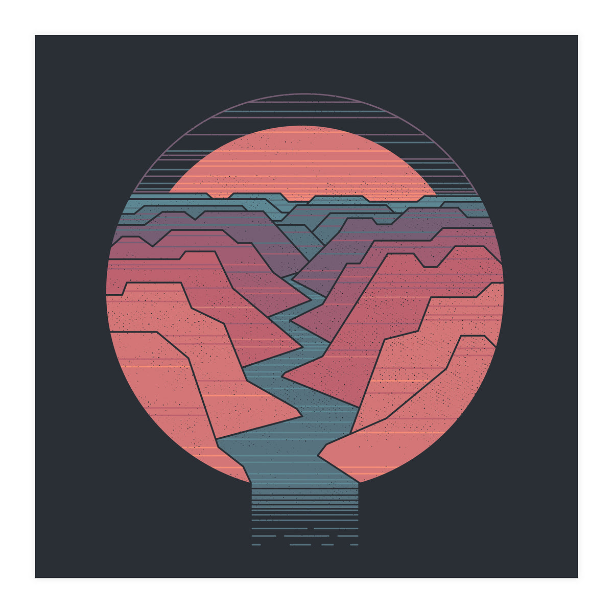 Canyon River (Print Only)