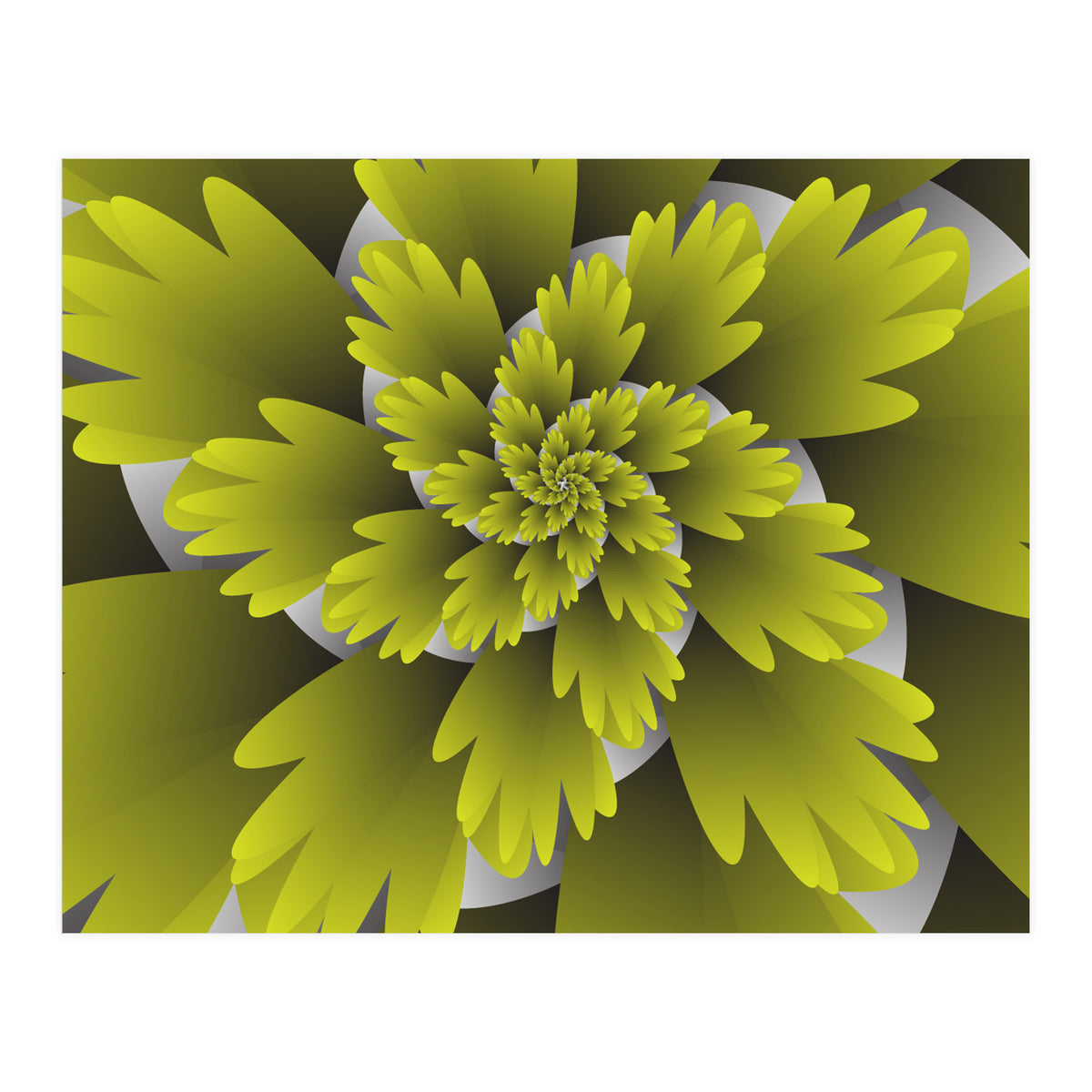 3D Leaf Blooms (Print Only)