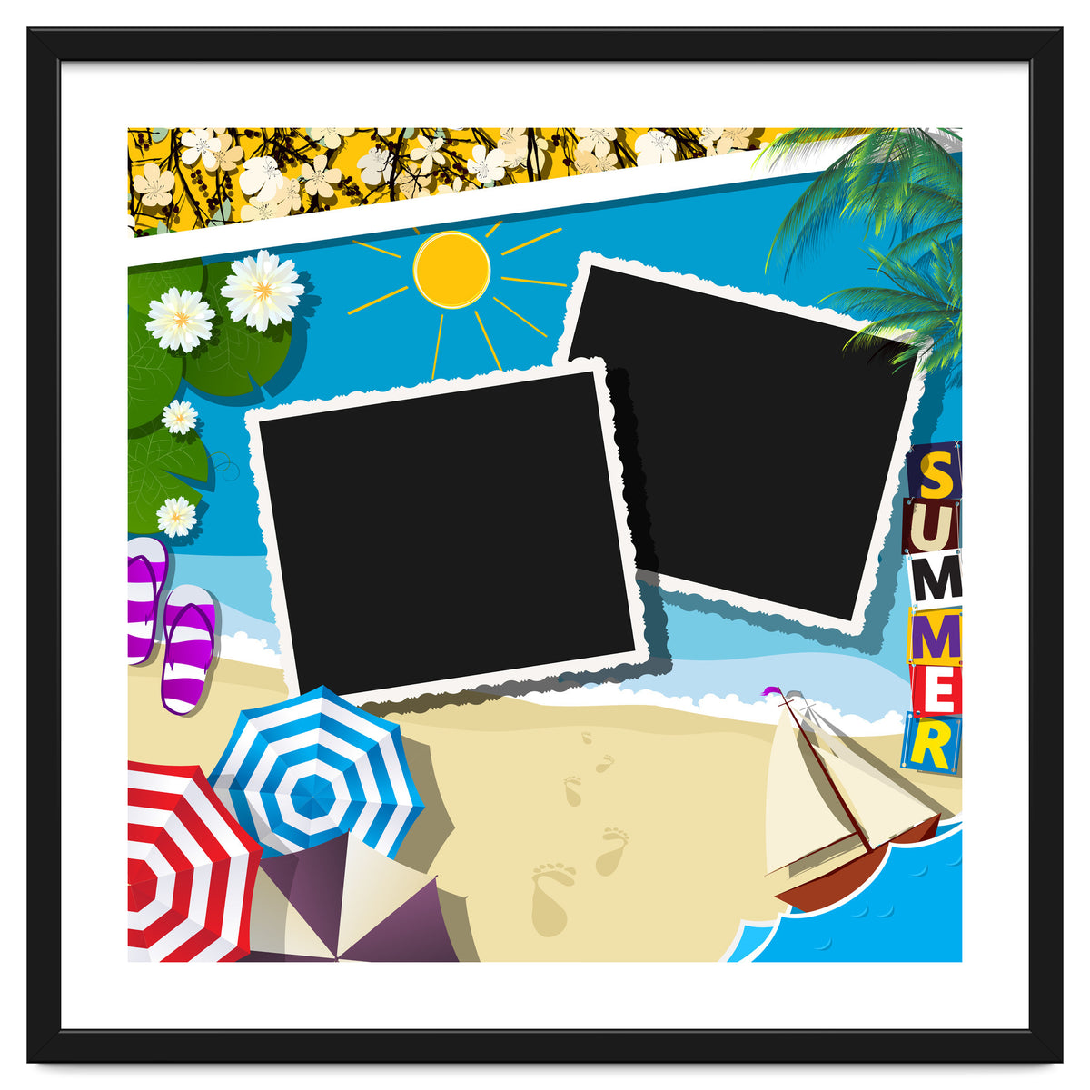 Summer Celebration Collage