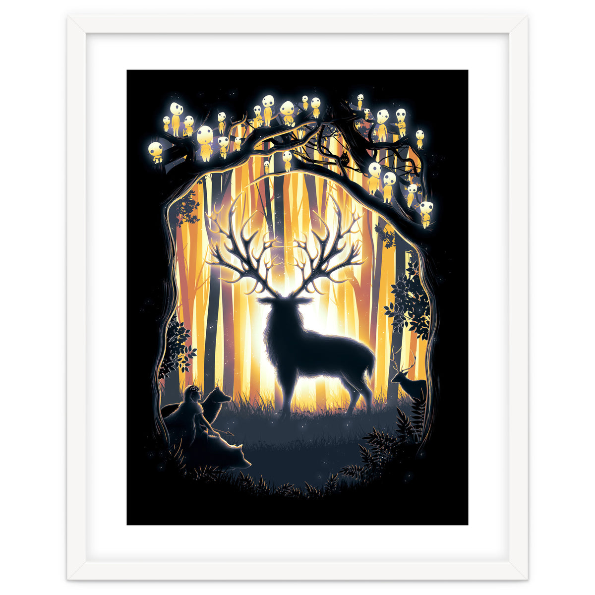 Deer God Please Save Our Forest