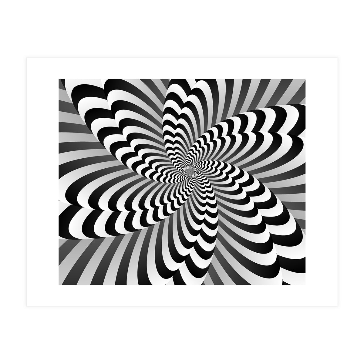 Abstract Optical Illusion  (Print Only)