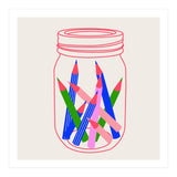 Jar Of Pencils (Print Only) thumbnail