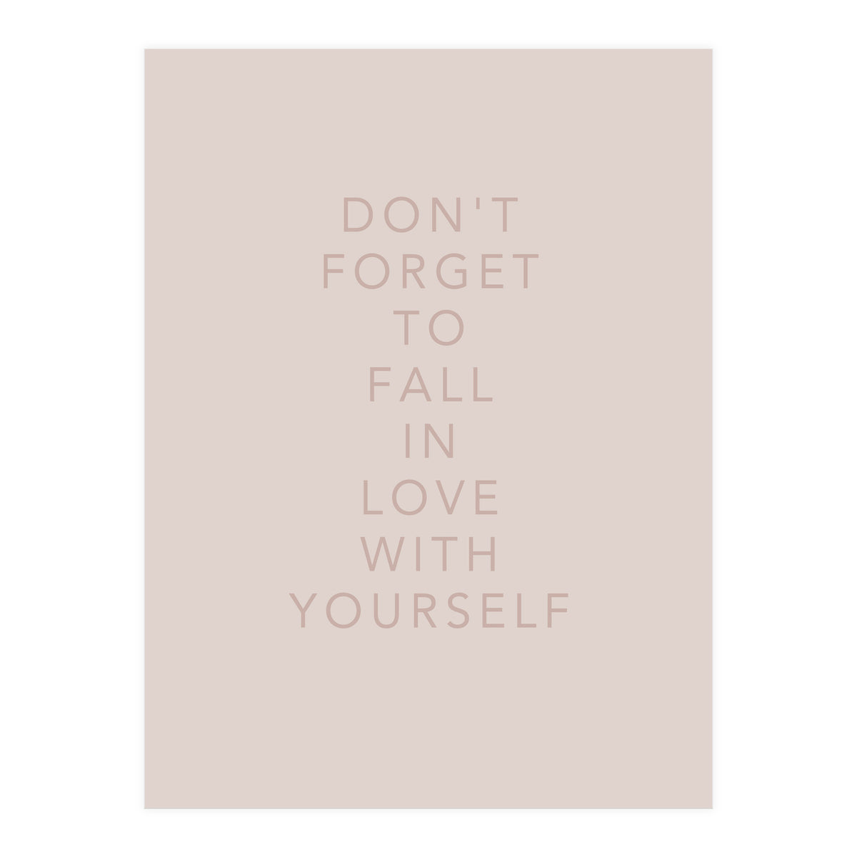 YOURSELF (Print Only)