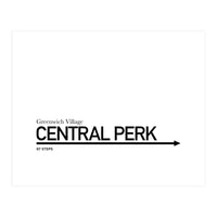 TO CENTRAL PERK (Print Only)