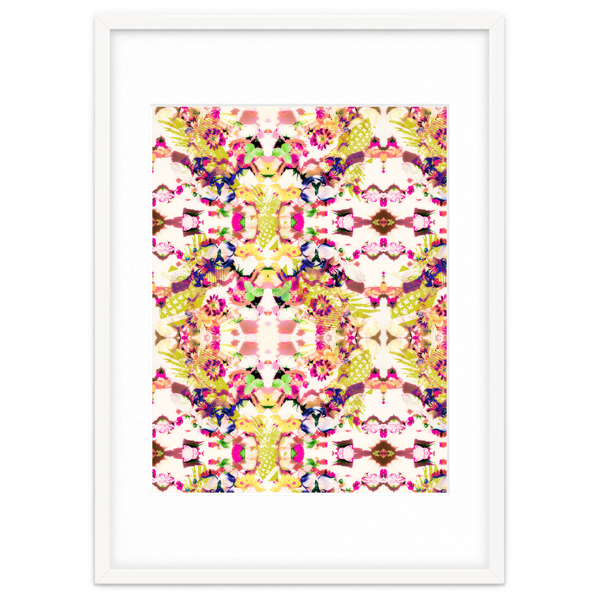 Painting mosaic - Abstract nature