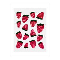 Summer strawberries red  (Print Only)
