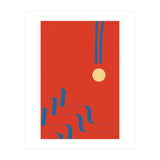 Mid Century Abstract Lines (Print Only) thumbnail