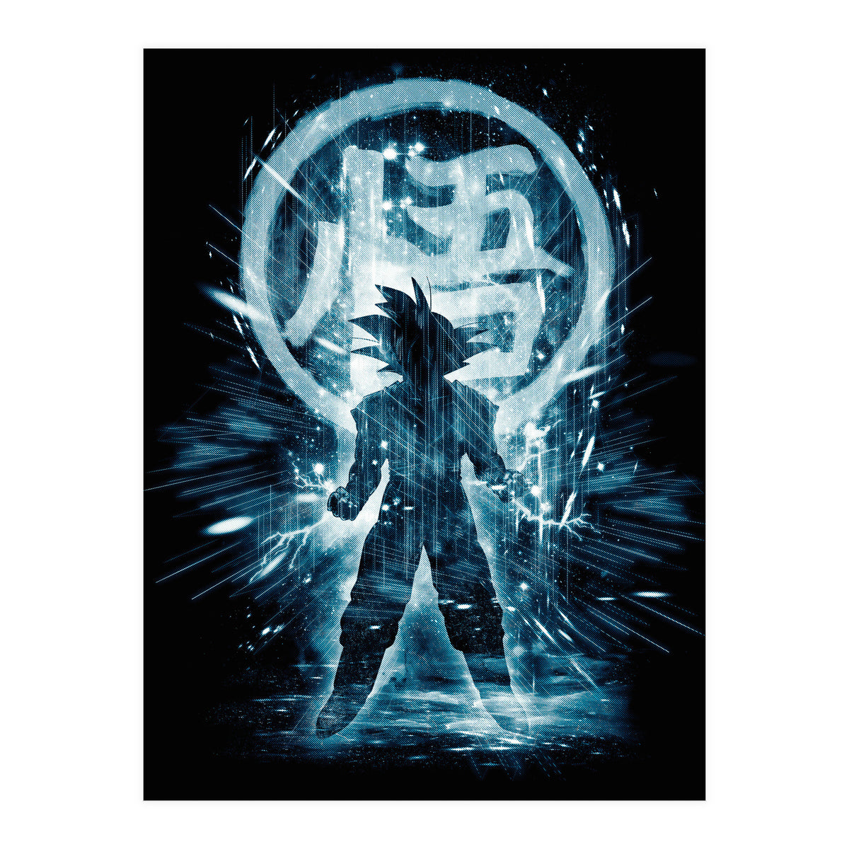 Storm Goku Blue (Print Only)