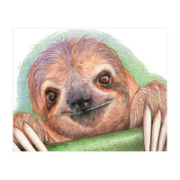 Smiling Sloth (Print Only)