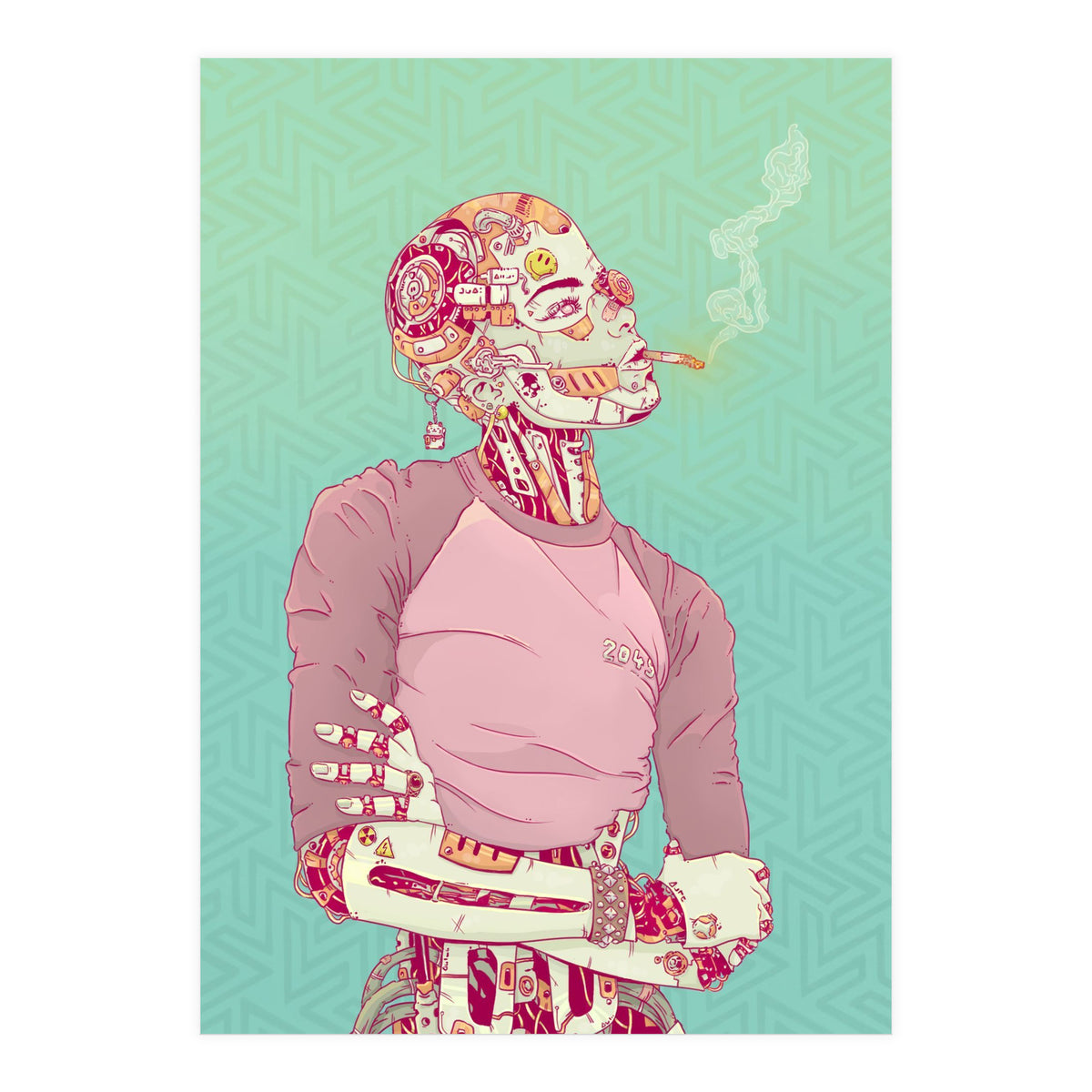 Nostalgic Lady (Print Only)