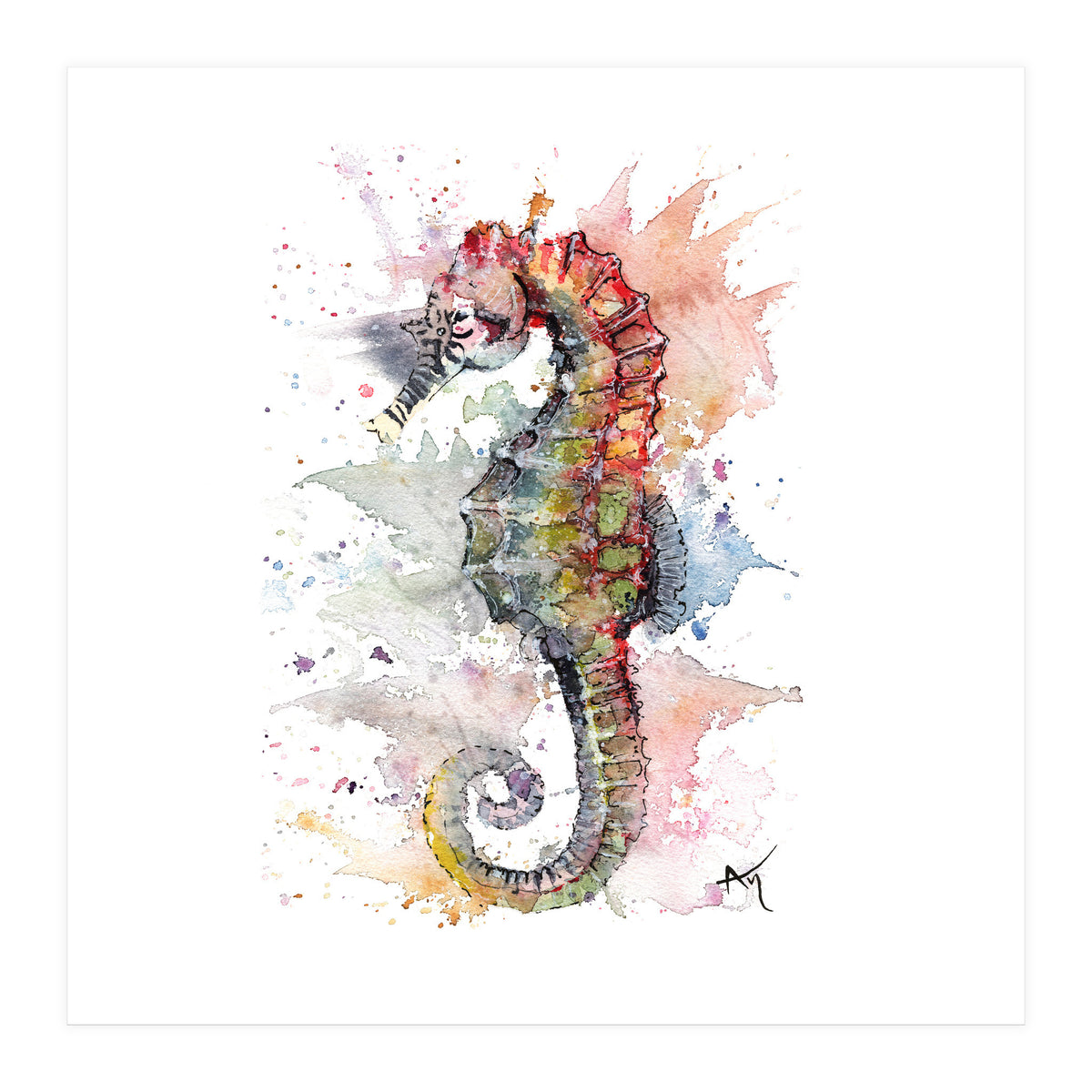 Seahorse - Wildlife Collection (Print Only)