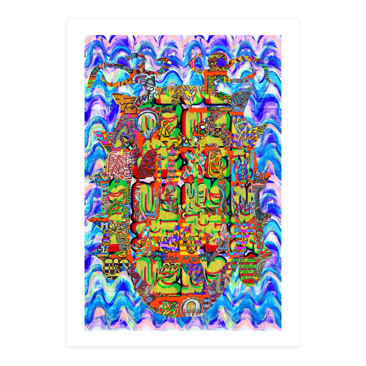 Graffiti Digital 7 (Print Only)