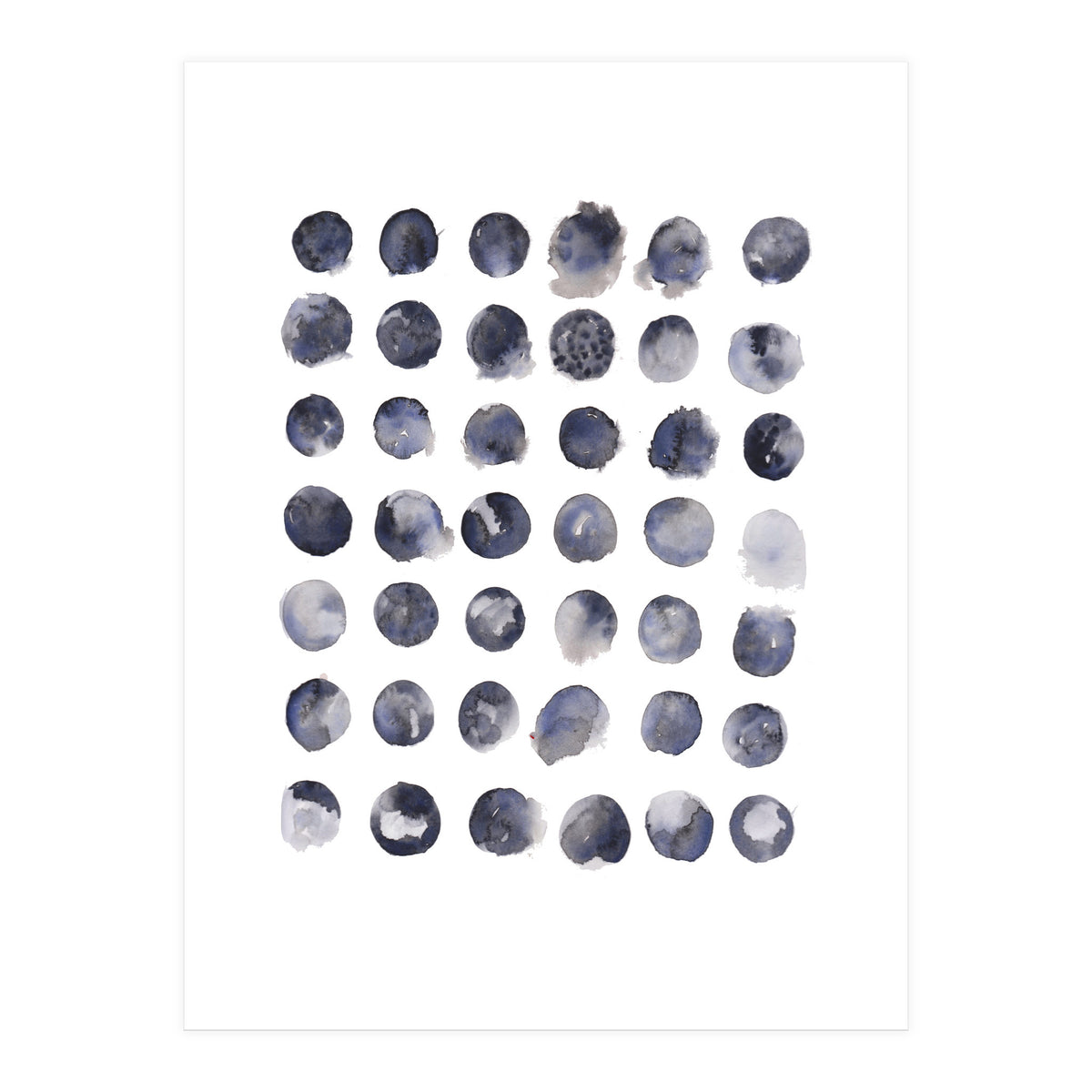 Moons in Watercolour (Print Only)