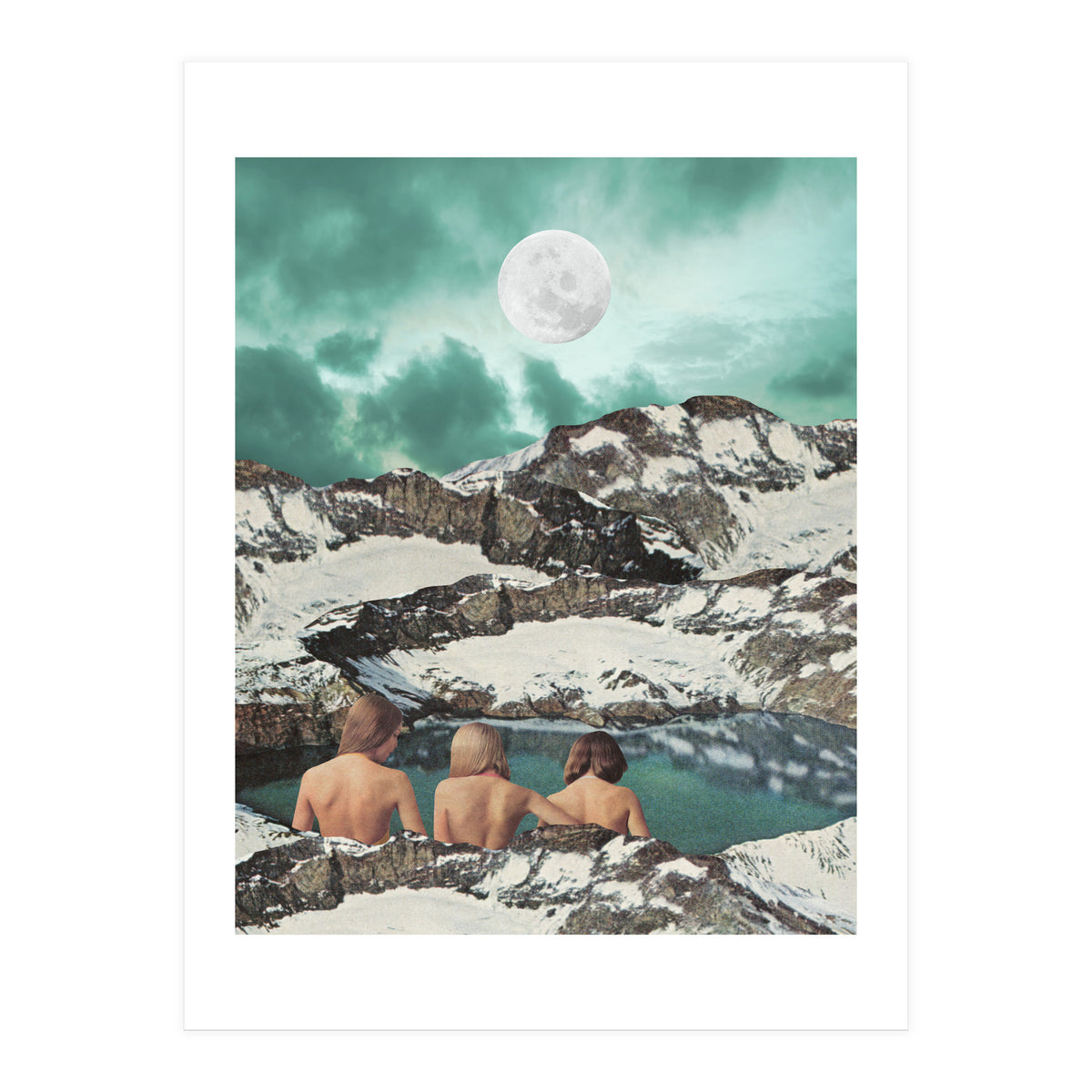 Moon Bathing (Print Only)